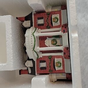 1993 35065 Vintage Lemax Dickensvale Hearthside Village Porcelain House